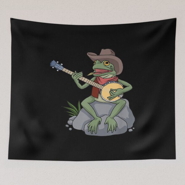 Item preview,  Banjo Bluegrass Country Music Cowboy Gifts Frog designed and sold by jennifera11.