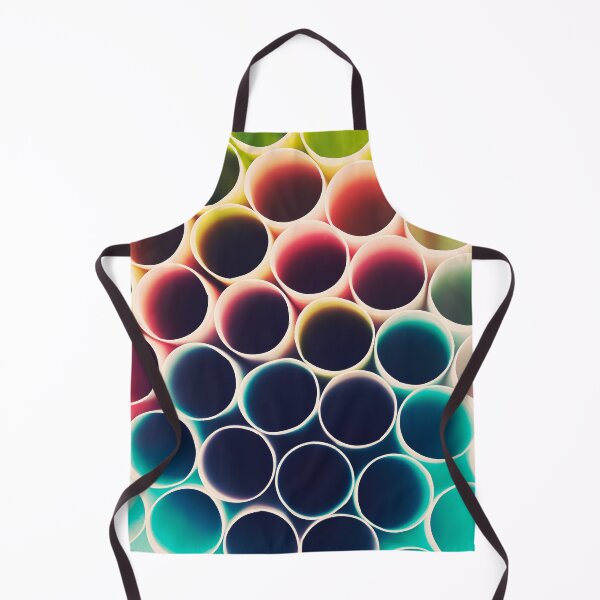 Item preview, Colorful Close Up Tubes Abstract Art designed and sold by Ruby Jackson.
