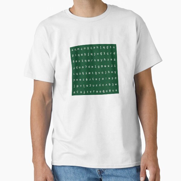 Item preview, IPA forest green and white range designed and sold by Lingthusiasm.