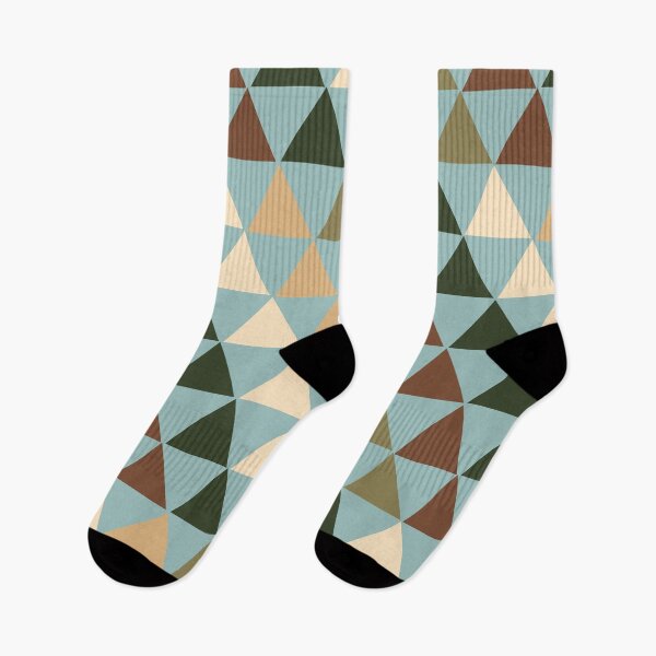 Item preview, Triangles, rows of earth-colored triangles designed and sold by Svetlana-Ab.