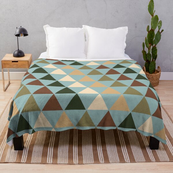 Item preview, Triangles, rows of earth-colored triangles designed and sold by Svetlana-Ab.