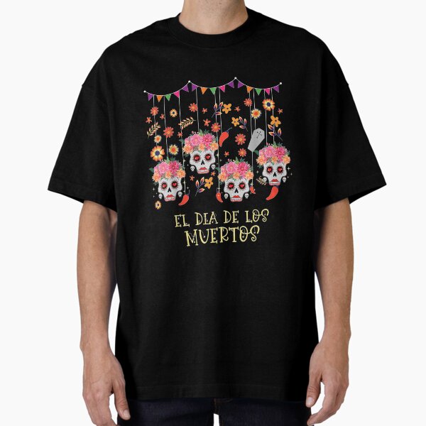Item preview,  Dia Los Muertos Sugar Skull Dead Flowers Mexican designed and sold by jennifera11.