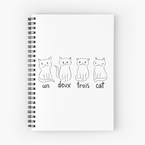 Item preview, Un Deux Trois Cat - French Counting  designed and sold by Watersolution.