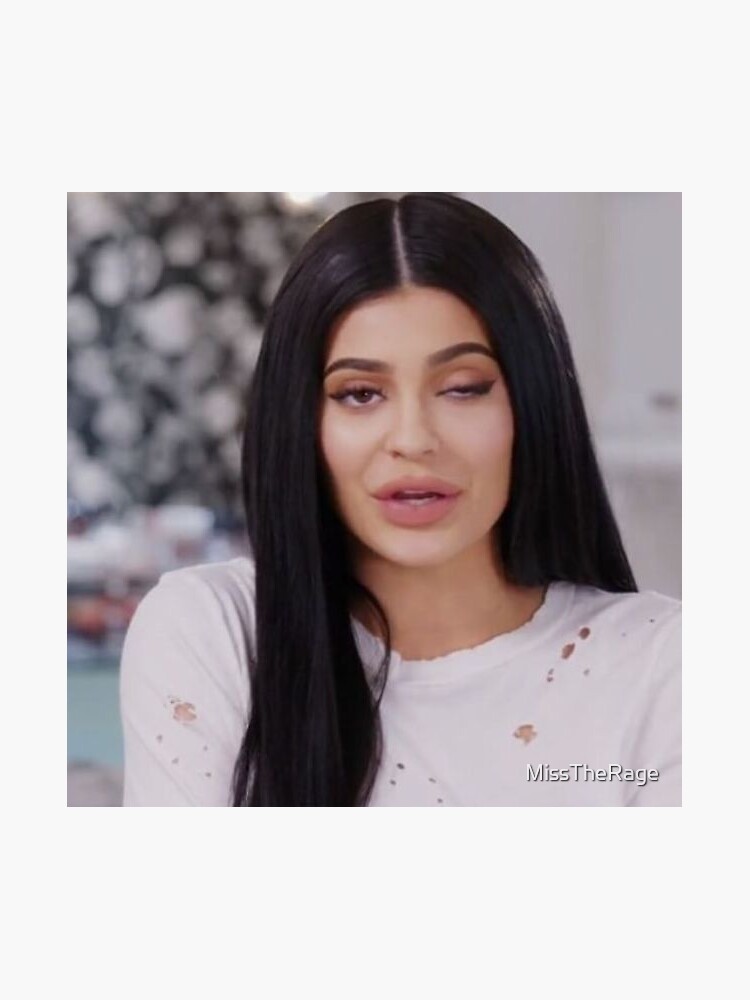 "Kylie Jenner Eye Roll" Sticker for Sale by MissTheRage Redbubble