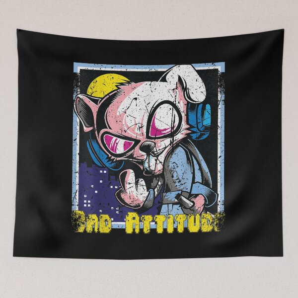 Item preview,  Graffiti Style Mean Bunny designed and sold by cysandy.