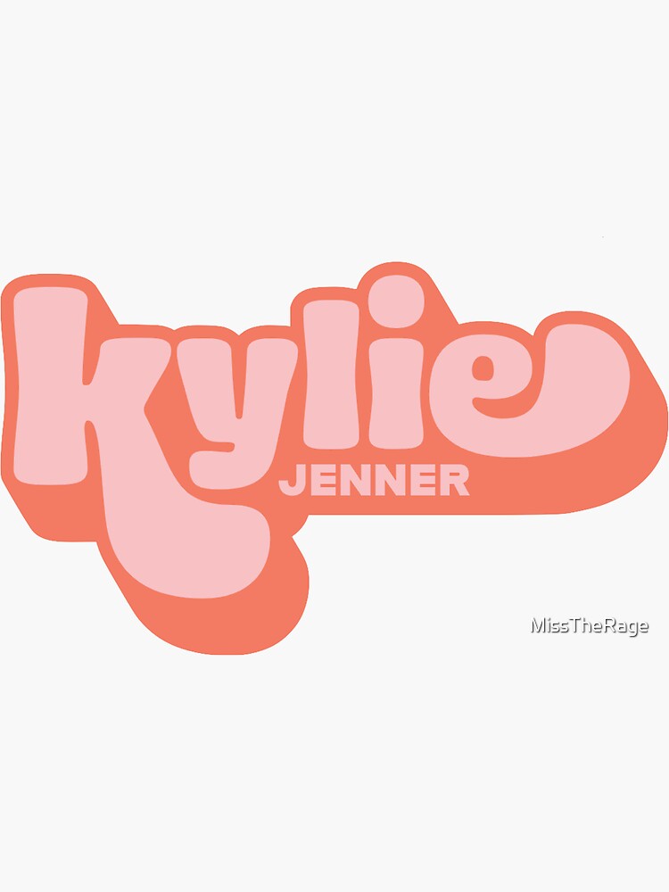 Kylie Swim Logo Sticker For Sale By Misstherage Redbubble