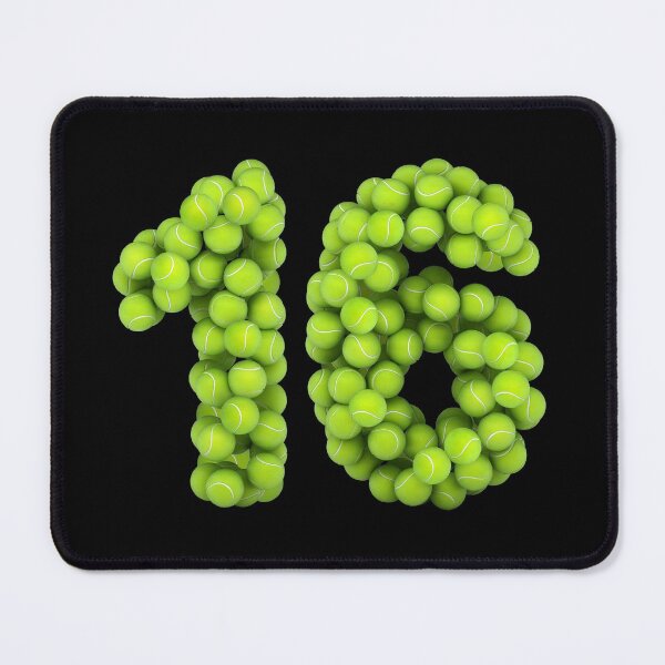 Item preview, Tennis Player Number 16 - Tennis Sports sixteen Game Set Match 16 designed and sold by elhefe.
