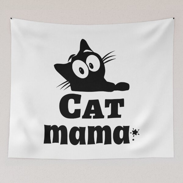 Item preview, Black Cat mama halloween designed and sold by DeboraSPena.