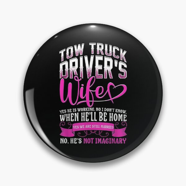 Item preview,  Tow Truck Driver Wife Gift Trucker designed and sold by lindaxse.
