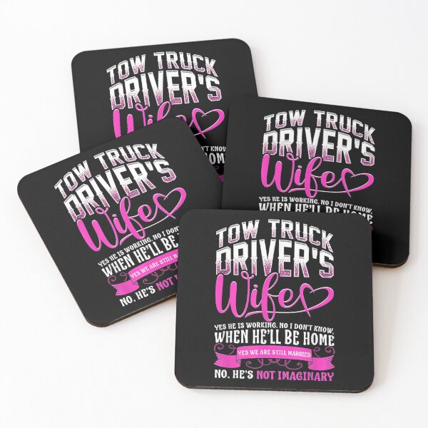 Item preview,  Tow Truck Driver Wife Gift Trucker designed and sold by lindaxse.