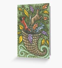 NATURES BOUNTY Greeting Card