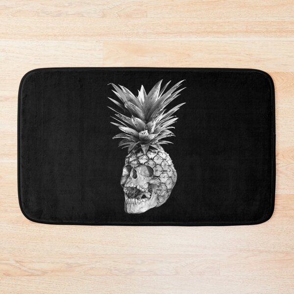 Item preview,  Skull Pineapple Hipster Bartender Cocktail Rave Gift designed and sold by lindaxse.