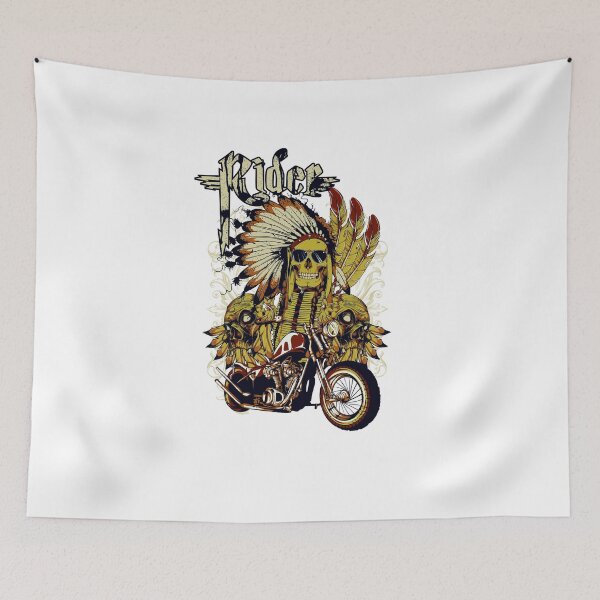 Item preview,  Biker skull  designed and sold by Doninni.