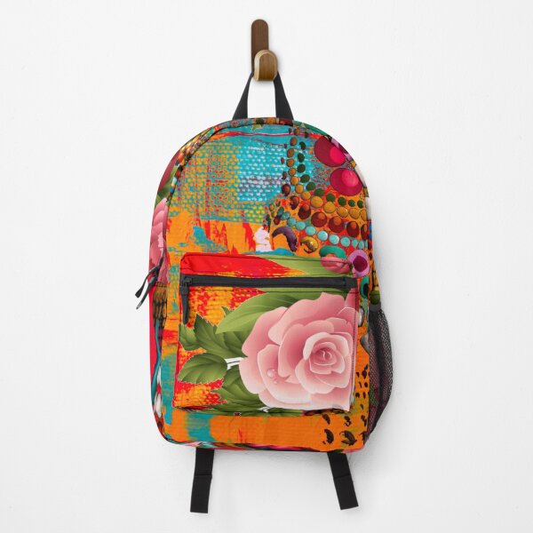 Item preview, abstracted floral skull artwork classic designed and sold by Shenuka93.