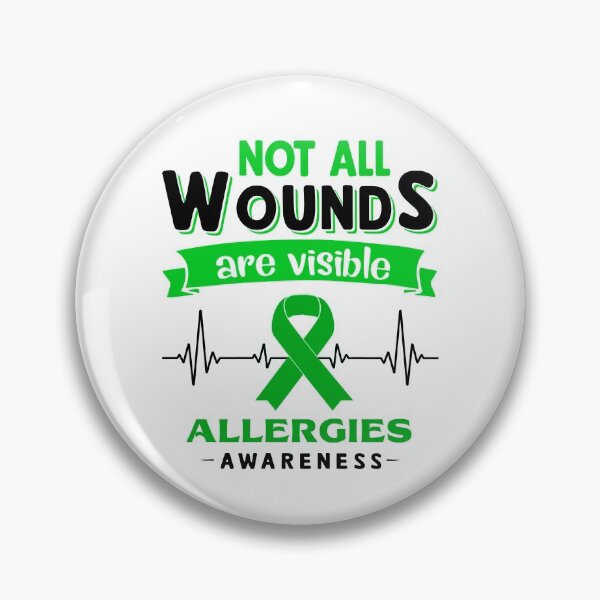 Item preview, Allergies Awareness Not All Wounds Are Visible designed and sold by Victormoratalla.