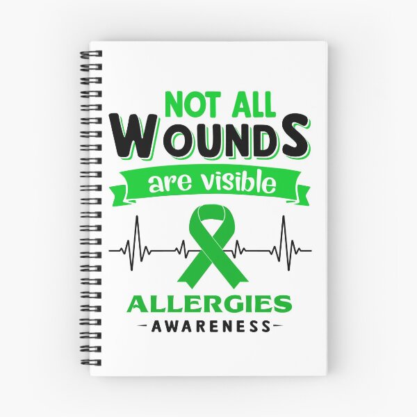 Item preview, Allergies Awareness Not All Wounds Are Visible designed and sold by Victormoratalla.