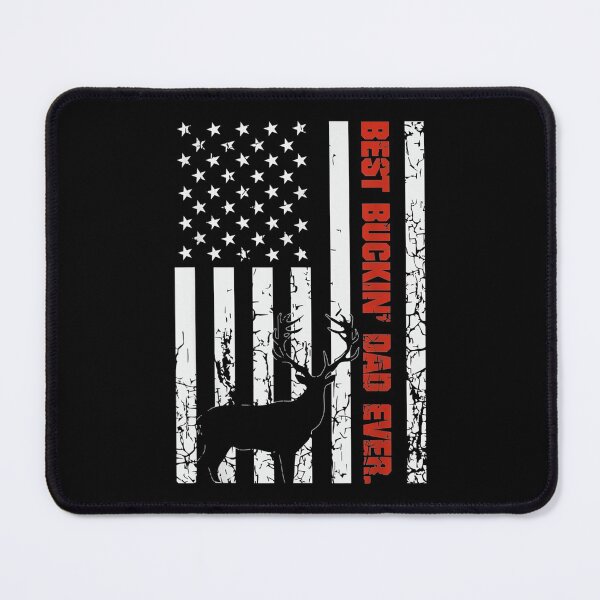 Item preview, Best Buckin Dad Ever American Flag Retro Deer Fathers Day designed and sold by lindaxse.
