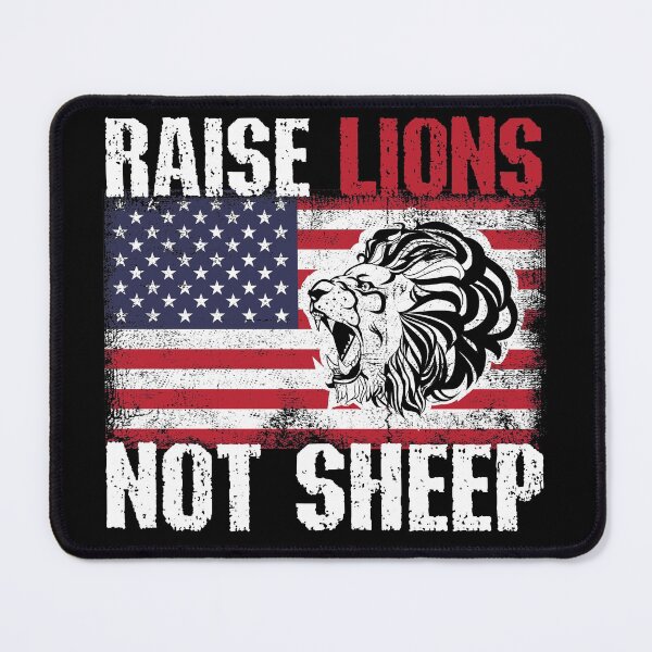 Item preview, Raise Lions Not Sheep designed and sold by rehatschek.