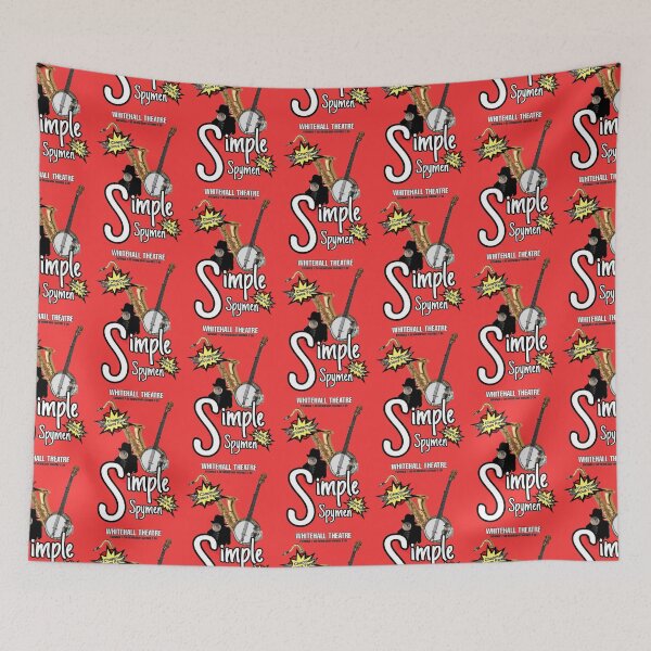 Item preview, THEATRE POSTER: WHITEHALL SIMPLE SPYMEN designed and sold by Bryan MELTON.
