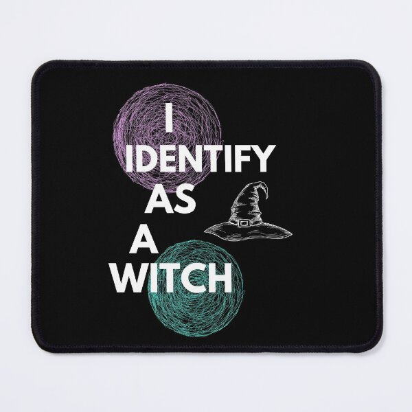 Item preview, I identify as a witch - Halloween designed and sold by Designforoz.
