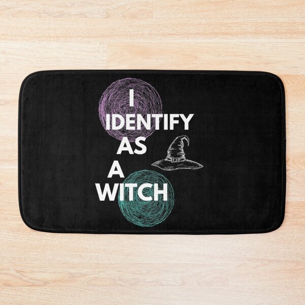 Item preview, I identify as a witch - Halloween designed and sold by Designforoz.