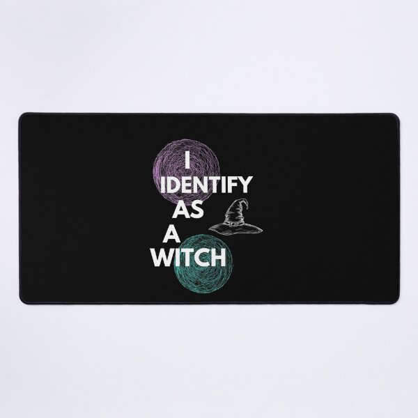 Item preview, I identify as a witch - Halloween designed and sold by Designforoz.