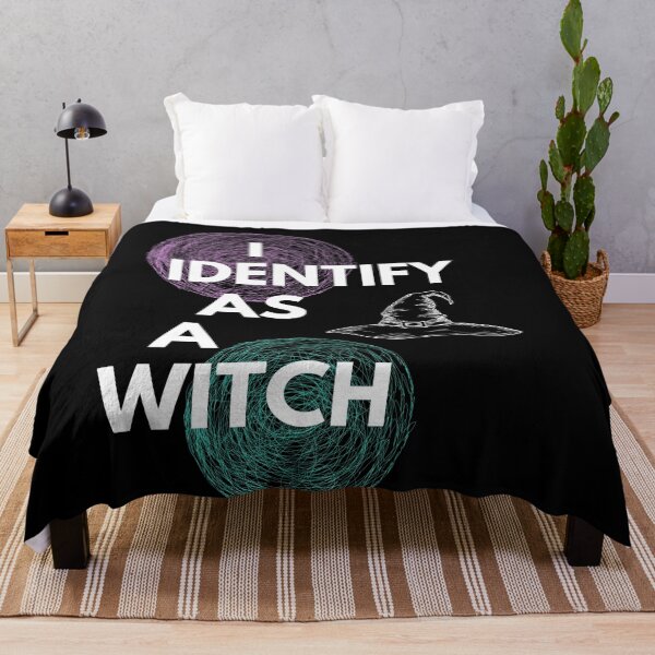 Item preview, I identify as a witch - Halloween designed and sold by Designforoz.