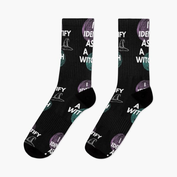 Item preview, I identify as a witch - Halloween designed and sold by Designforoz.