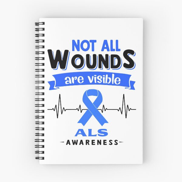 Item preview, ALS Awareness Not All Wounds Are Visible designed and sold by Victormoratalla.
