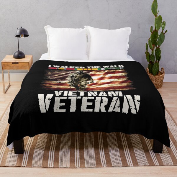 Item preview, I Walked The Walk Vietnam Veteran and America Flag designed and sold by Heilindur.