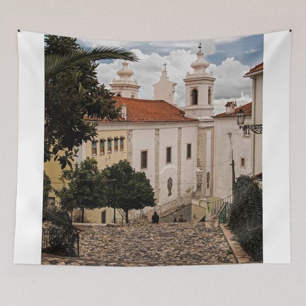 Item preview, Leaving Alfama - 4 - Santa Lucia At The End Of The Path © designed and sold by © Hany G. Jadaa © Prince John Photography.
