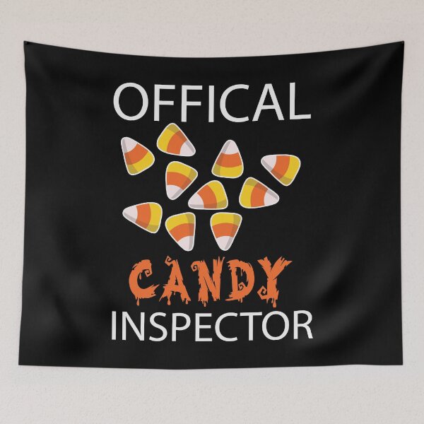 Item preview, Official Candy Inspector Halloween min designed and sold by KaraSisson.