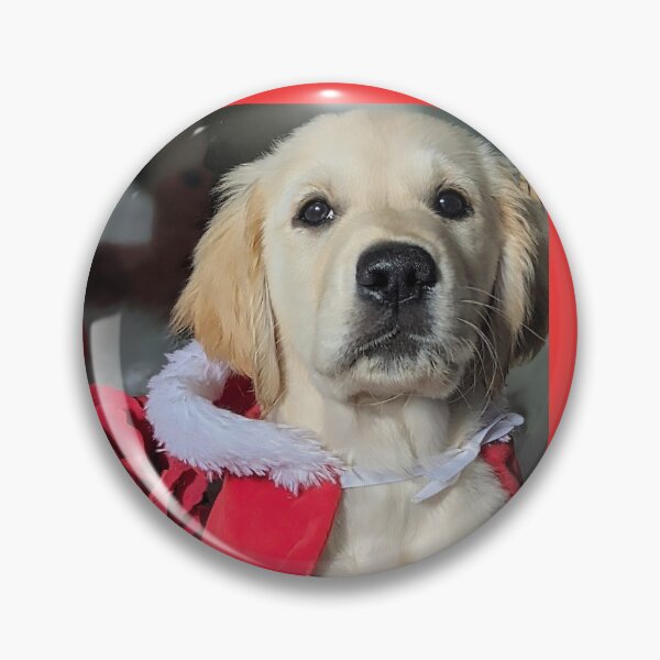 Item preview, Cachorro golden retriever santa designed and sold by Fluffycat2020.