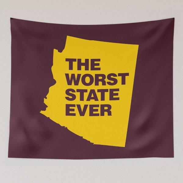 Item preview, The Worst State Ever Funny Fans from Arizona designed and sold by elhefe.