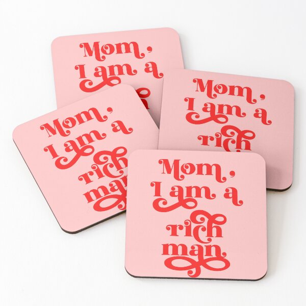 Item preview, Feminist Quote - Mom, I am a rich man designed and sold by cadinera.