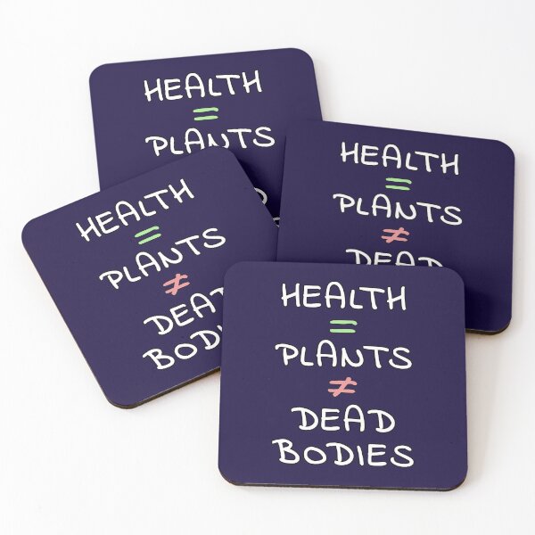Item preview, Health equals plants designed and sold by reIntegration.