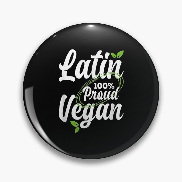 Item preview,  Vegan Proud Latin 100 Pro Vegetarian Idea designed and sold by lindaxse.