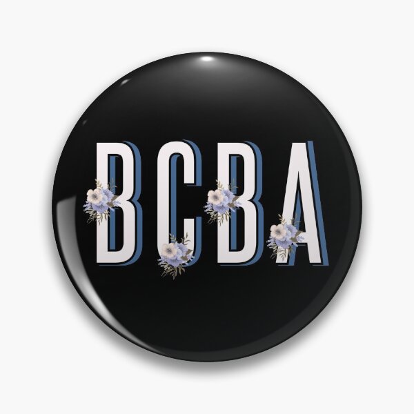 Item preview, BCBA Floral Behavior Analyst | Board Certified Behavior Analyst designed and sold by Violet Treasures.