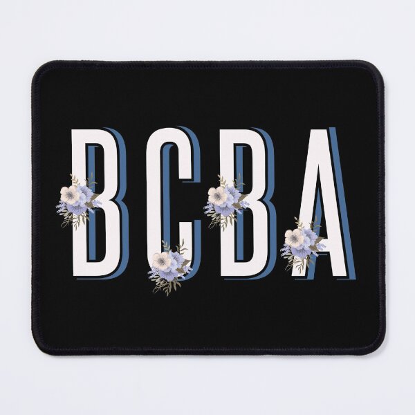 Item preview, BCBA Floral Behavior Analyst | Board Certified Behavior Analyst designed and sold by Violet Treasures.
