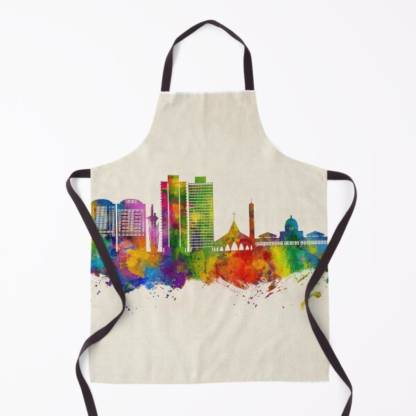 Item preview, Abuja Nigeria Skyline designed and sold by ArtPrints.