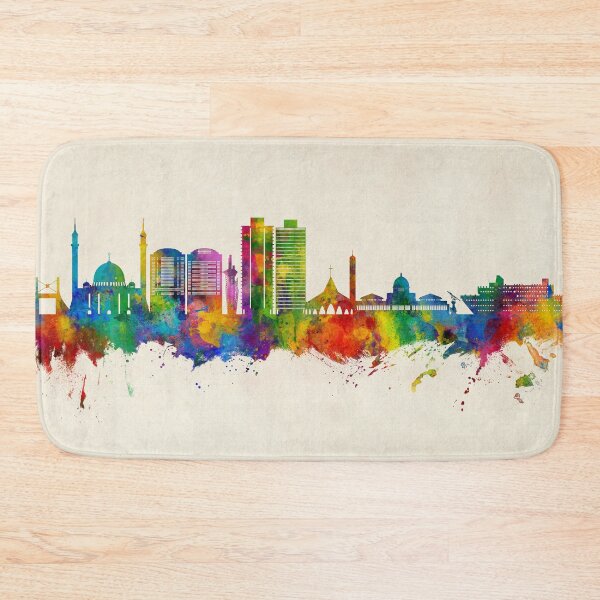 Item preview, Abuja Nigeria Skyline designed and sold by ArtPrints.