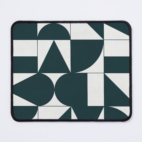 Item preview, My Favorite Geometric Patterns No.17 - Green Tinted Navy Blue designed and sold by Zoltan Ratko.