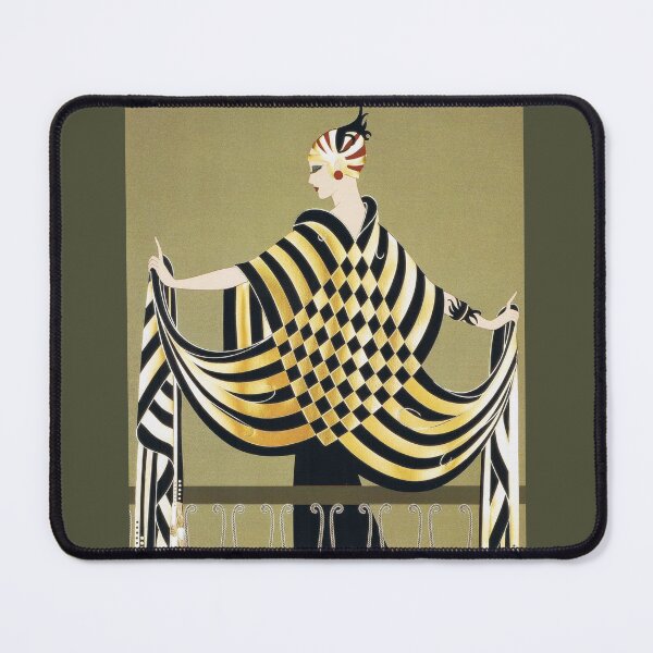 Item preview, LADY OF THE CHESS Art Deco Beauty Fashion designed and sold by BulganLumini.