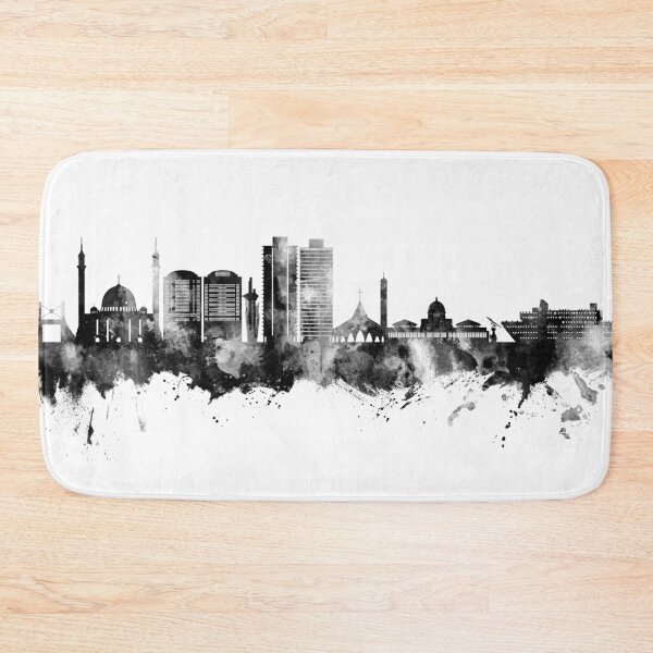Item preview, Abuja Nigeria Skyline designed and sold by ArtPrints.