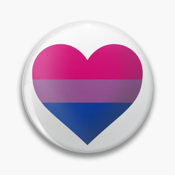 Item preview, Bisexual Heart designed and sold by strawberyphrog.