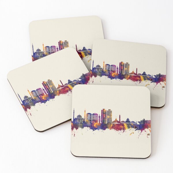 Item preview, Abuja Nigeria Skyline designed and sold by ArtPrints.