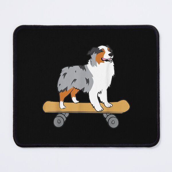 Item preview,  Aussie Skateboard Love Australian Shepherds designed and sold by lindaxse.