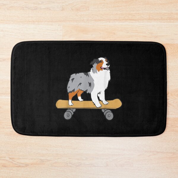 Item preview,  Aussie Skateboard Love Australian Shepherds designed and sold by lindaxse.