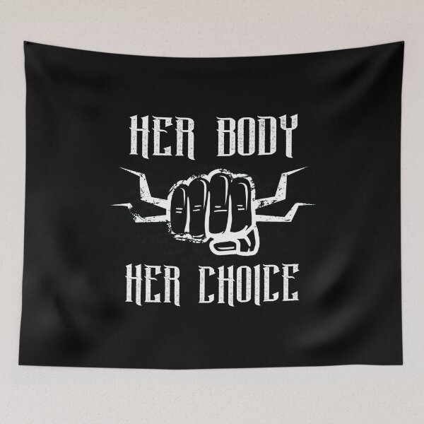 Item preview, Her Body Her Choice designed and sold by primetee.