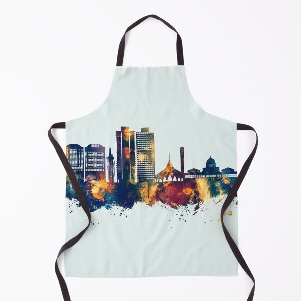 Item preview, Abuja Nigeria Skyline designed and sold by ArtPrints.